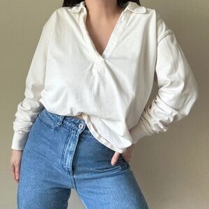 Good American Oversized Rugby Shirt